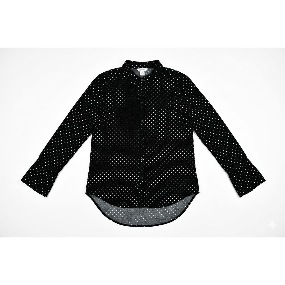 Old Navy Woman's Black & White Long Sleeve Top